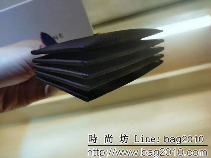 CELINE賽琳原單 撞色系列 小牛皮風琴卡包 4167 SL1929
